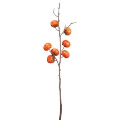 36″ Persimmon Spray Dark Orange