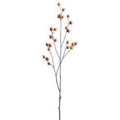 40″ Rosehip Spray Orange