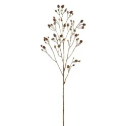 44″ Eryngium Spray Light Bworn