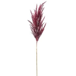 36″ Pampas Grass Spray Burgundy