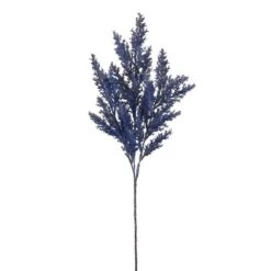28″ Pampas Grass Spray Blue