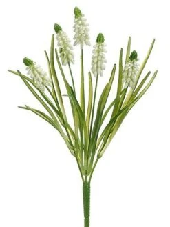 12.5″ Muscari Pick White
