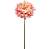 19″ Peony Spray Coral