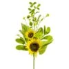 19″ Sunflower/Wildflower Spray Yellow