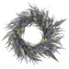 24″ Lavender/Eucalyptus Wreath Purple Green