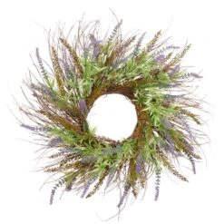 20″ Lavender Wreath Lavender Purple
