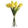 10″ Soft Touch Tulip Bundle X8 Yellow