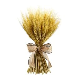 9.8″ Preserved Wheat Standing Bouquet Natural