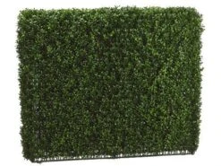 33″H X 8″W X 39″L Boxwood Hedge Two Tone Green