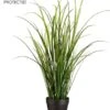 24″ UV Protected Tall Grass in Pot Green