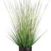 41″ Grass/Horse Tail Bush In Pot Green