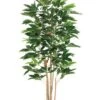 6′ Schefflera Tree With 420 Leaves In Pot Green