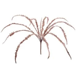 27.5″ Dried-Look Fern Bush Beige