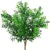 12″ Plastic Boxwood Bush Green