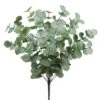 19.5″ Eucalyptus Leaf Bush X13 Green Gray