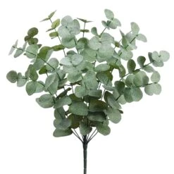 19.5″ Eucalyptus Leaf Bush X13 Green Gray