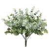 13.5″ Eucalyptus Bush Frosted Green