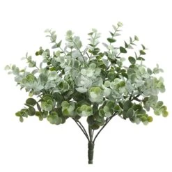 13.5″ Eucalyptus Bush Frosted Green