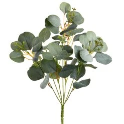 18″ Eucalyptus Bush X7 Green Gray