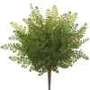 18″ Soft PE Maidenhair Bush Green