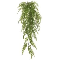 41″ Boston Fern Hanging Bush Green