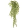 41″ Maidenhair Fern Hanging Bush Green