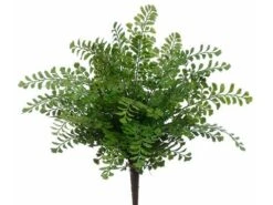 16″ Maidenhair Fern Bush Green