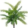 18″ Fish Bone Fern Bush Green
