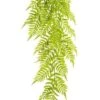 50″ UV Protected Soft PE Boston Fern Hanging Bush Green
