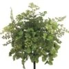 16″ Maidenhair Fern Bush Light Green
