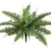 18″ UV Protected Boston Fern Bush Green