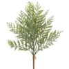 18″ Fern Bush Green Gray