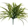 13″ Grass Bush Green Burgundy