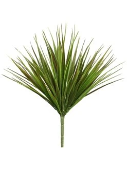 12″ Vanilla Grass Bush Green Red