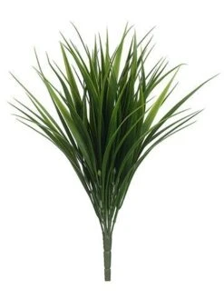 18″ Grass Bush X10 Green