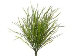 18″ Wild Willow Grass Bush with 204 Leaves Green Brown