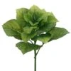 19″ Hydrangea Leaf Bush Green