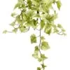 22″ One-Piece Ivy Bush With 78 Leaves Cream Green
