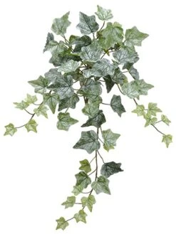 22″ One-Piece Ivy Bush With 78 Leaves Green Frosted