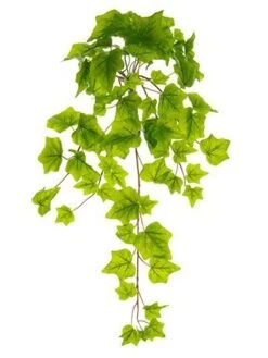 22″ One-Piece Ivy Bush With 78 Leaves Light Green