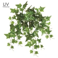 19″ UV Protected PVC Ivy Leaf Bush X30 Green