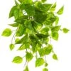 19″ UV Protected PVC Pothos Leaf BusH X 30 Green White