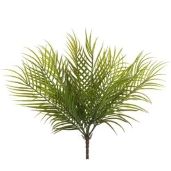 19″ Palm Bush Green