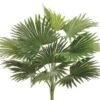 18″ Fan Palm Bush Green