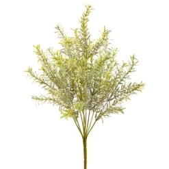 16″ Tea Leaf Bush X9  Green Gray