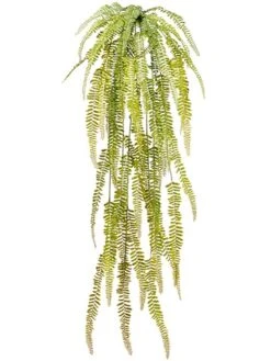 50″ Soft Woodland Fern Bush Green