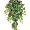 30″ Grape Leaf Hanging Bush x9 With Grapes Green