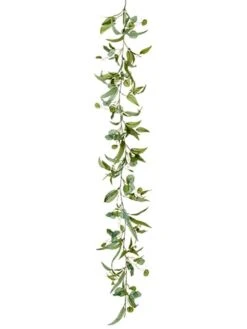 6′ Eucalyptus Garland Green Gray