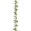 74″ Lamb’s Ear Garland Green Gray