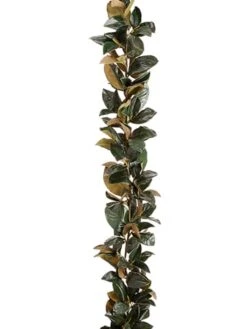 82″ Magnolia Leaf Garland Green
